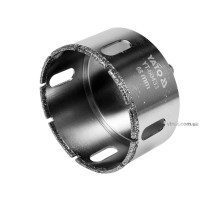 Сверло по гресу и керамике YATO, Ø= 68 мм, при сухом и мокром режимах [8/40]