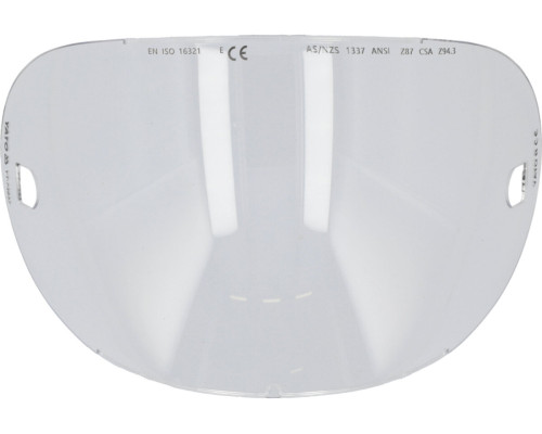 Екран захисний зовнішній YATO для масок електрозварювальника YT-73936, 270х 140 мм з полікарбонату