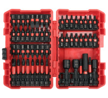 Набір насадок викруткових ударних YATO шліци: пл, PH, PZ, Torx, торц 6,8,10 з тримачем 1/4", 54елем.