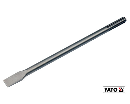 Долото плоске YATO : SDS-Max, L= 400 мм, w= 25 мм [10/20]