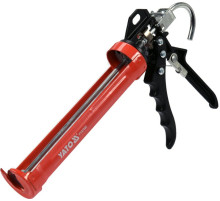 Пістолет для нанесення герметиків з фіксатором YATO : L= 225 мм, W= 60 мм [12/432]