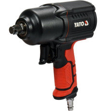 Гайковерт ударний пневматичний YATO : квадрат 1/2", F=1700 Nm, 0.63 MPa,198 л/хв [10/140]