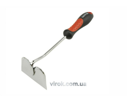 Мотика садова YATO : L= 280 мм, хромована, ергономічна ручка [12/72]