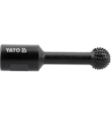 Фреза куляста по дереву YATO Ø= 40мм, до КШМ з різьбовим захватом М14, матеріал- вуглецева сталь[20]