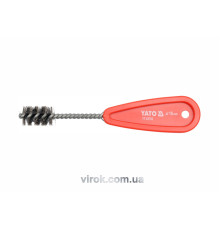 Щітка для внутрішньої очистки труб YATO : Ø= 18 мм [12/240]