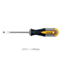 Викрутка плоска VOREL : SL8 х 150 мм. Cr-V [6/24/96]
