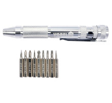 Викрутка реверсивна VOREL : 9 насадок [8/144]