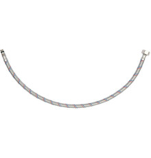 Шланг водопровідний з опліткою з нерж сталі FALA l= 600мм Ø= 8/12, з'єдн F-1/2" х M-M10x1- 17мм 1МПа