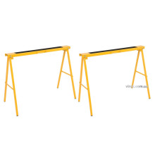 Стійки розкладні сталеві VOREL 100х 10х 75 см (розкладена), для макс. навантаж.- 200 кг./2  2 шт [1]