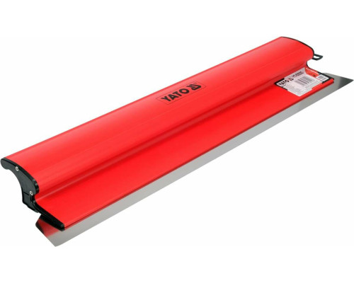 Шпатель для финишной шпаклевки с ПВХ ручкой YATO, 600 мм, с сменным лезвием [2]