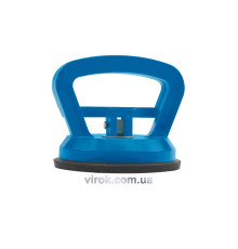 Присоска для монтажу скла одинарна VOREL : d= 115 мм, m= 40 кг [48]