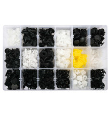 Шпинки для автосалоної обшивки HONDA YATO, різні, 18 типорозмірів, 418 шт. [20]