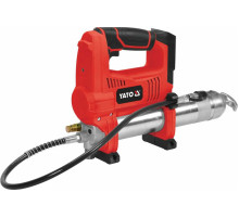 Шприц смазочный YATO,600 см³,аккумулятор.18В,62 MPa. с звучным аппликатором - 76 см (БЕЗ АККУМУЛЯТОРА)