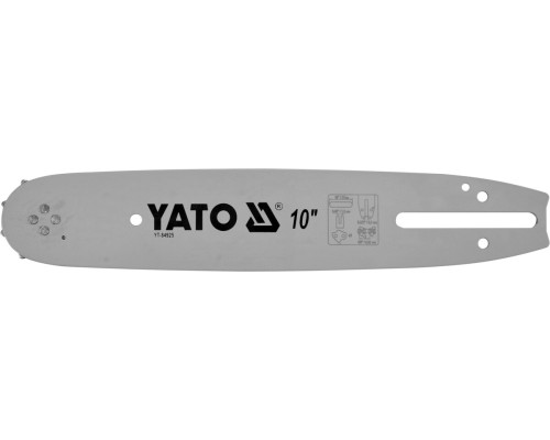 Шина для пили YATO l= 10"/ 25 см (40 ланок) 3/8" (9,52 мм).Т-0,05" (1,3 мм) YT-84948, YT-84960 [20]