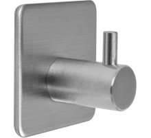 Гачок одинарний, прямий для санвузлів FALA приклейовальний на 2-сторонньому скотчі 3М; 45х45х30 мм