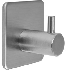 Гачок одинарний, прямий для санвузлів FALA приклейовальний на 2-сторонньому скотчі 3М; 45х45х30 мм