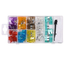 Автомобильные предохранители YATO STANDARD, в ассортименте, 97 шт [24/720]