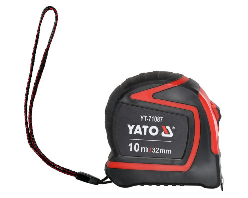 Рулетка измерительная YATO : L= 10 м x 32 мм, [6/24]