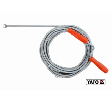 Трос для очистки канализационных труб YATO Ø = 9 мм, l = 10 м [6/216]