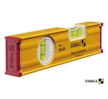 Уровень STABILA Type 80 AS: L=20 см, 2 капсулы. ударопрочный профиль (ребр.жостк) колпачки