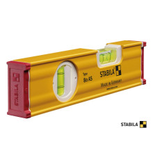 Рівень STABILA Type 80 AS : L= 20 см, 2 капсули. ударостійкий профіль (ребр.жостк) ковпачки