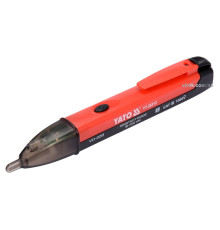 Індикатор напруги мережі YATO контрольний, 90-1000 В, плоский шліц SL4.5 мм [12/240]