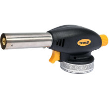 Пальник газовий VOREL з п`єзозапалом; тип з`єднання EN417 (цангове)макс. t=1300°C, P=1,3 кВт [10/60]