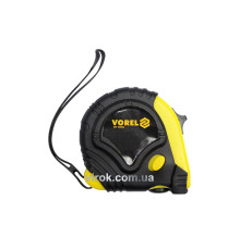 Рулетка VOREL : L= 10 м x 25 мм, 3 фіксатори [6/60]