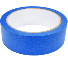Лента самоклеящаяся бумажная синяя VOREL : 30 мм x 25 м [40]