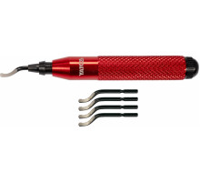 Ніж для знімання фаски і задирок універсальний YATO, l= 135 мм, алюміній/ сталь, 5 запасних лез [50]