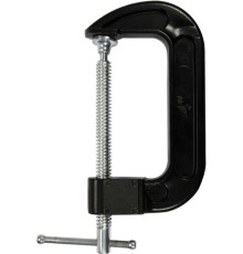 Струбцина з гвинтовим затискачем YATO, тип "С", швидкий затиск, 50х 100 мм [6/24]