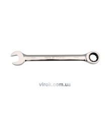 Ключ рожково-накидный YATO с трещаткой: CrV, М=27 мм, L=335 мм 72T [6/30]