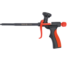 Пістолет для нанесення PU маси з тефлоновим покриттям YATO: ствол l=200 мм, заг.відстань- 315мм [20]