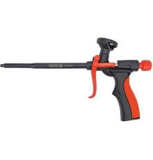 Пістолет для нанесення PU маси з тефлоновим покриттям YATO: ствол l=200 мм, заг.відстань- 315мм [20]