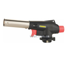 Пальник газовий VIROK з різьбовим (7/16) з'єднанням, п'єзо запал, 360° [50/4]