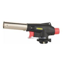 Горелка газовая VIROK с резьбовым (7/16) соединением, пьезо запал, 360° [50/4]