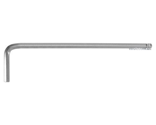 Ключ 6-гранний Г-подібний 2-сторонній YATO Cr-V, М 2,5мм, з кульовим наконечником, 18х90 мм [250]