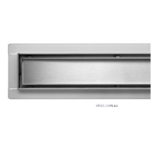 Трап підлоговий для душу з нержавіючої сталі "MADEIRA" FALA; 50х 7х 5,2 см [6]