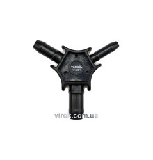 Калібратор трійник для труб PEX-AL-PEX або PERT-AL-PERT Ø= 16, 20, 26 мм [200]