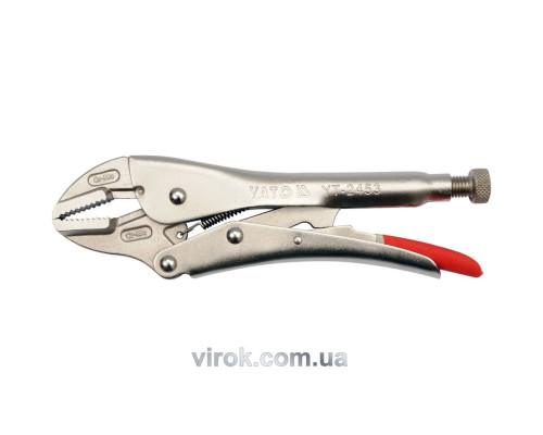 Кліщі затискні YATO : Cr-Mo, L= 250 мм [6/24]