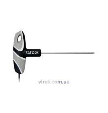 Ключ "TORX" YATO : "T"- образний, Т8, двосторонній, L= 100 мм [12/240]