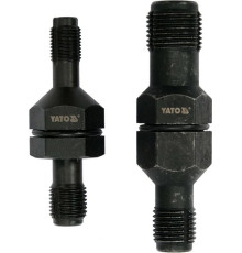 Набір для ремонту різьби свічок запалення  YATO : M10x1 мм,M12x1,25 мм,M14x1,5 мм,M18x1,5 мм, 2 шт.