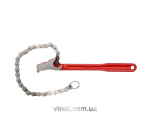 Ключ трубний ланцюговий YATO для труб : Ø ≤ 100 мм (4"); L= 300 мм [6/24]