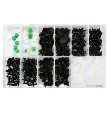 Шпинки для автосалоної обшивки BMW YATO, різні, 6 типорозмірів, 290 шт. [20]