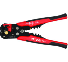 Клещи для обжима и зачистки проводов YATO, L=205мм, 0,2-6мм², с наконечниками, 191 элем. [10/20]