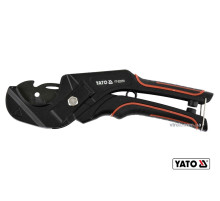 Труборез для ПВХ труб YATO: max Ø36 мм, алюминиевый корпус, ручка- ABS + TPR [10/50]
