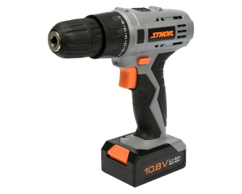 Шуруповерт-дриль STHOR від акумулятора Li-Ion 10,8 В, 1,3 АхГод, КМ- 15 Nm, патрон Ø= 0,8-10 мм [5]