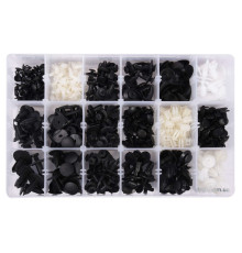 Шпинки для автосалоної обшивки FORD YATO, різні, 18 типорозмірів, 415 шт. [20]