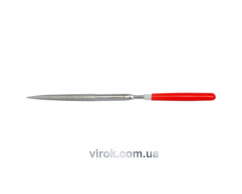 Надфиль алмазный YATO полукруглый, l=140/50 мм, b=3 мм [120/1200]