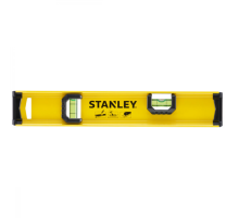 Рівень STANLEY "BASIC I-BEAM" : L= 30 см, 2 капсули